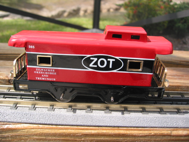 American Flyer 1127 Caboose in ZOT Colors